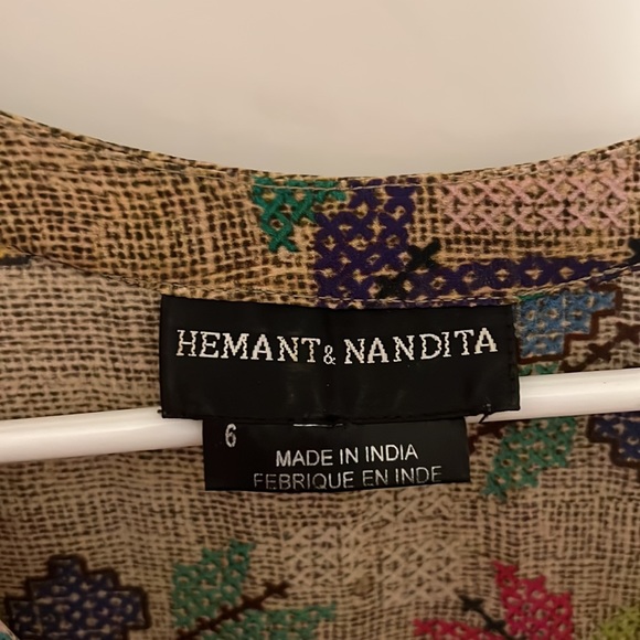 Hermandt and Nadita Boho Mini Dress….Barley Worn. - Picture 2 of 4